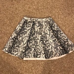 Abercrombie & Fitch Snakeskin Skirt